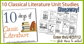 Classic Literature Unit Giveaway