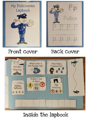 Kindergarten Police Officer Printables - Confessions of a Homeschooler