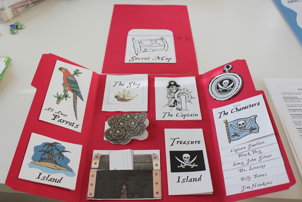 Book report treasure island