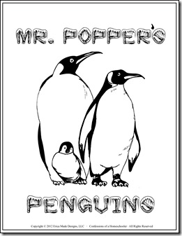 mr popper's penguins novel study pdf