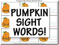 pumpkinsightwordcards