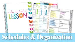 Schedules & Organization