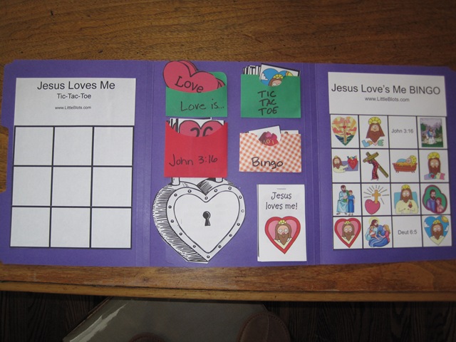 Jesus Loves Me Lapbook