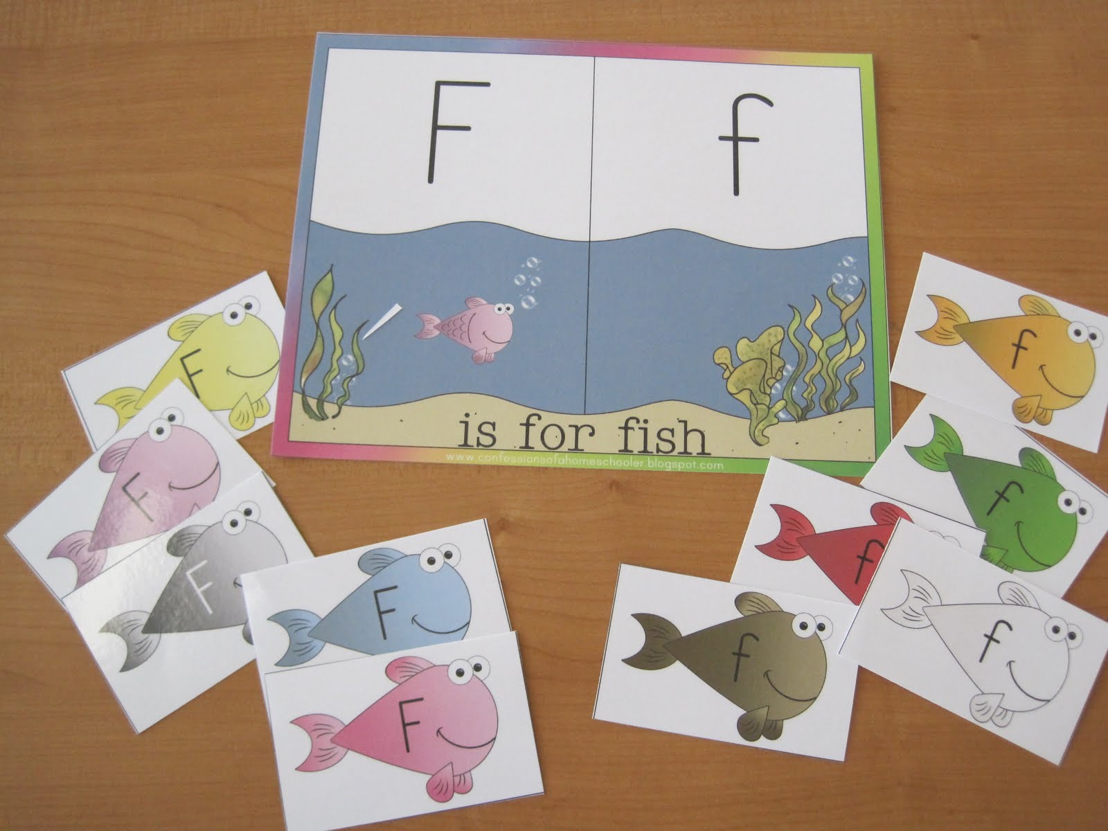 Letter F for Fish