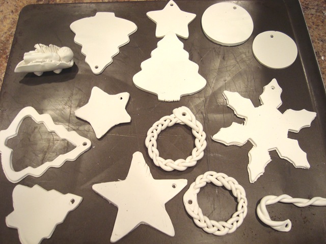 Sculpey Clay Christmas Ornaments