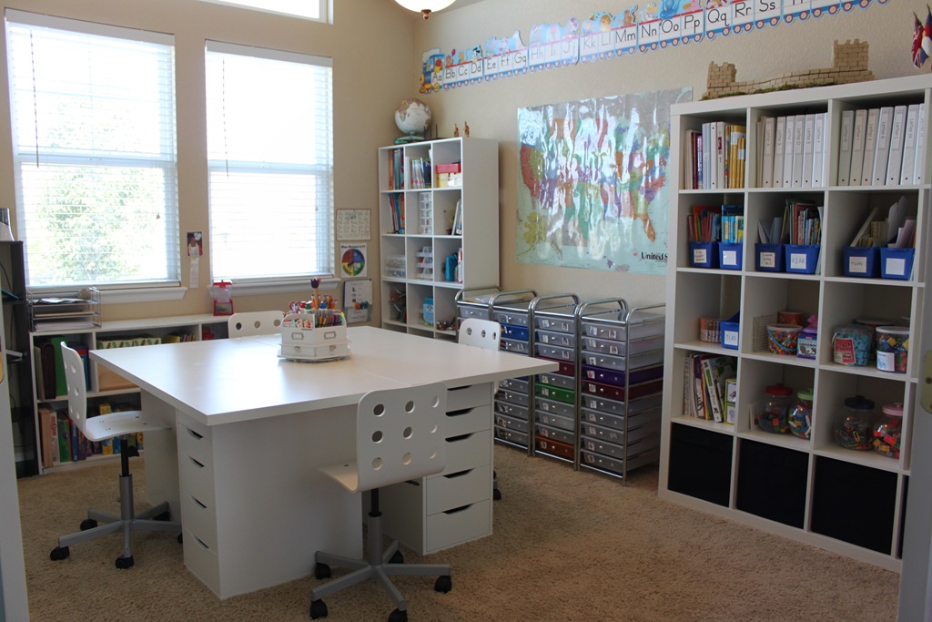 Our Schoolroom Ala Ikea Confessions Of A Homeschooler