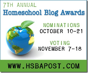 7th Annual Homeschool Blog Awards!