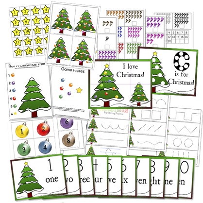 Christmas Preschool Printables