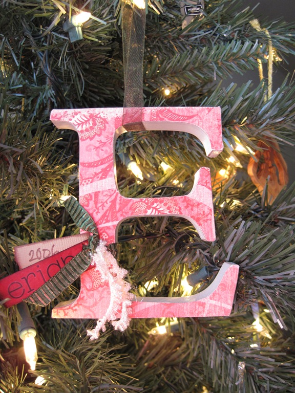 Monogram Ornaments