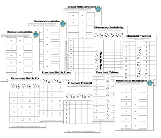 dice domino math fun confessions of a homeschooler