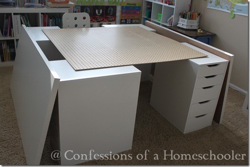 Our Ikea School Desks Confessions Of A Homeschooler