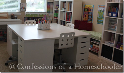 Homeschool Room Tour Video!