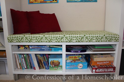 Homemade Reading Bench Tutorial