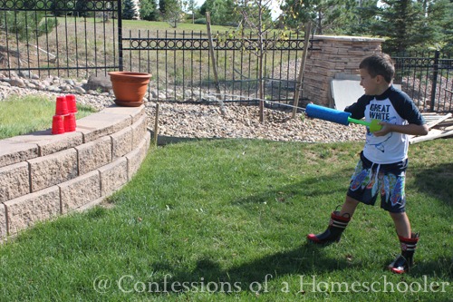 Summer Boredom Busters: Squirt Gun Fun