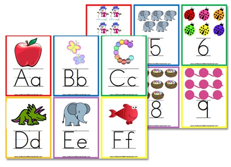 Alphabet Flashcards & Wall Posters