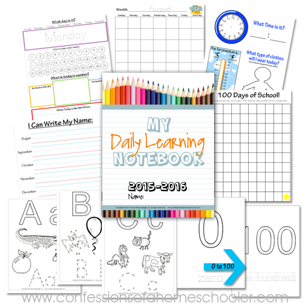 Elementary Daily Learning Notebook