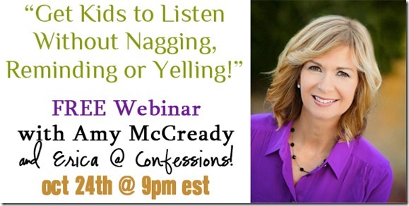 Free Parenting Webinar TONIGHT! - Confessions of a Homeschooler