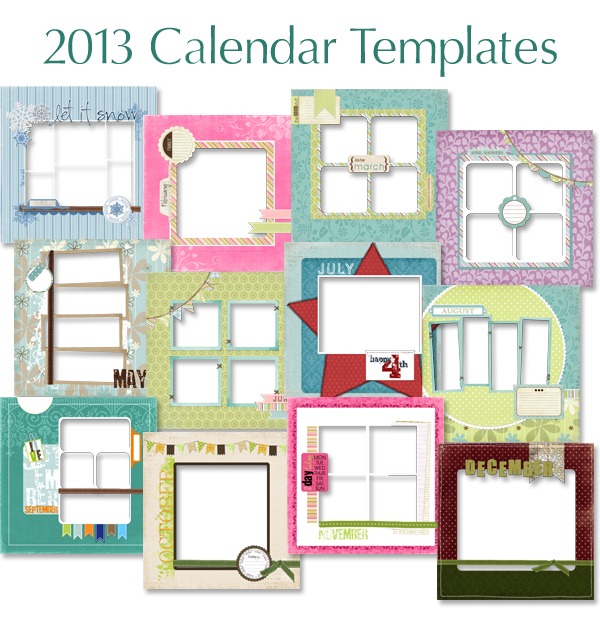 2013 Calendar Templates