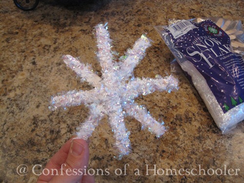 Shimmering, Sparkly Snow Paint - Process Art for Young Children