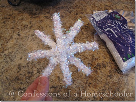 Winter Craft: Sparkling Winter Snowflakes