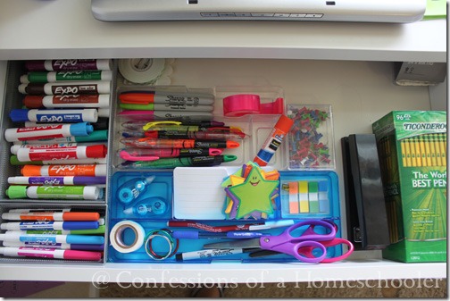 Homeschool Supplies & Organization - Confessions of a Homeschooler