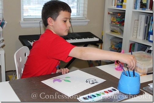 Oil Pastels & Water Color Art Project for Kids - Confessions of a  Homeschooler