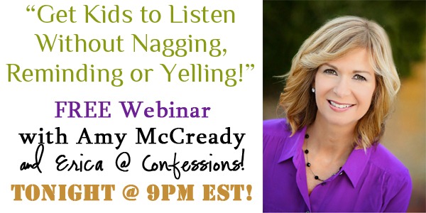 Get Kids to Listen WEBINAR TONIGHT!