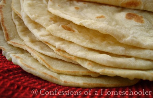 Homemade Whole Wheat & Flour Tortillas