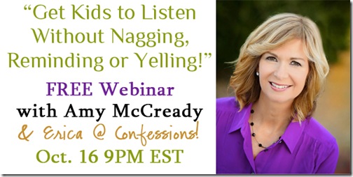 FREE Parenting Seminar with Amy McCready!