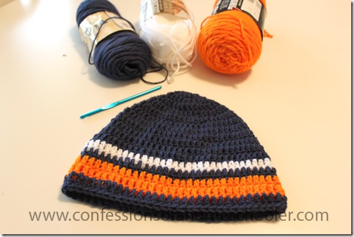 Crochet Beanie – Sports Team Colors