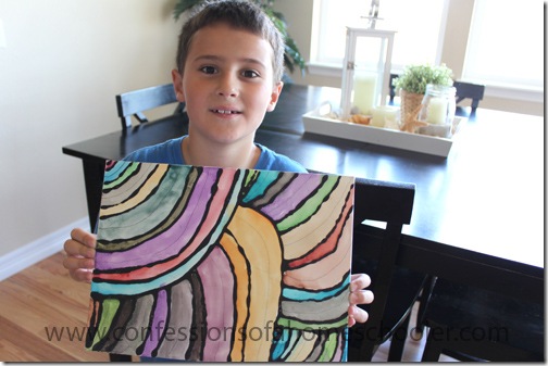 How to Make Black Glue  Classroom art projects, Homeschool art