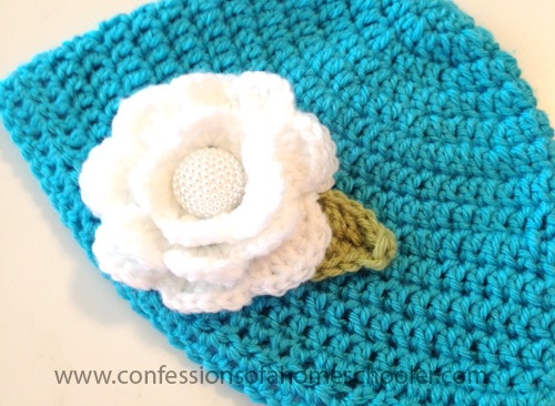 Crochet Flower Hat Tutorial