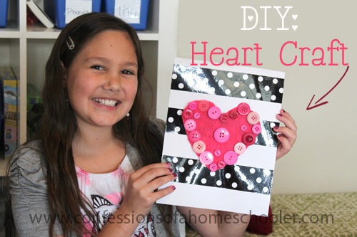 DIY: Valentine’s Heart Craft Tutorial