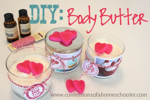 DIY Valentine’s Body Butter