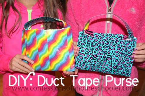 DIY: Duct Tape Purse Craft