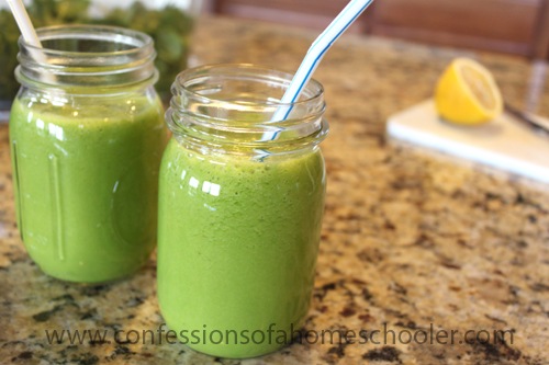 Kid friendly Green Smoothie Recipe