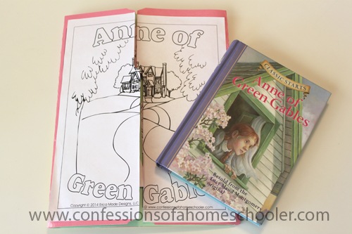 Anne of Green Gables Unit Study & Lapbook