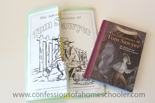 The Adventures of Tom Sawyer Unit Study & Lapbook