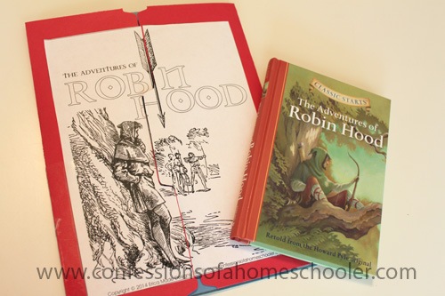 The Adventures of Robin Hood Literature Unit & Lapbook