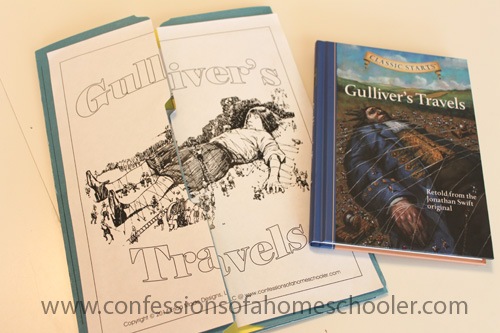 Gulliver’s Travels Literature Unit Study & Lapbook