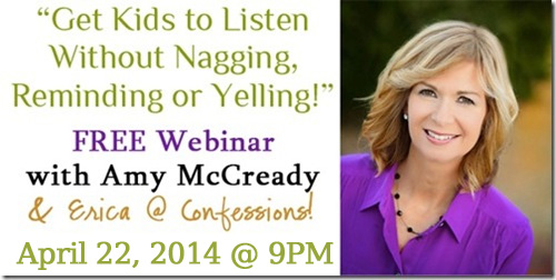 FREE Parenting Webinar with Amy McCready!