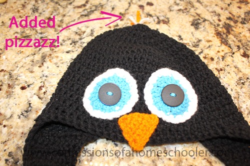 Crochet Penguin Hat