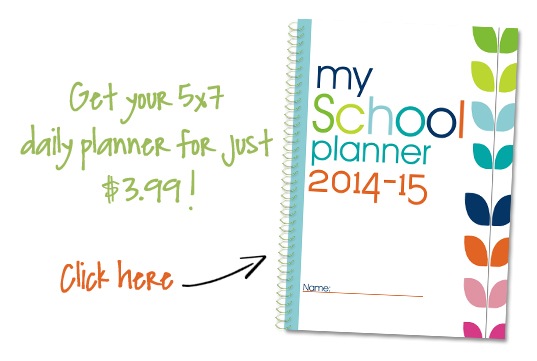 5×7 Student Lesson Planner Pages