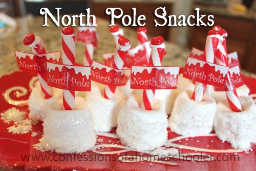 DIY Festive North Pole Snacks