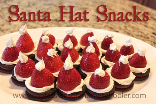 DIY: Santa Hat Snacks