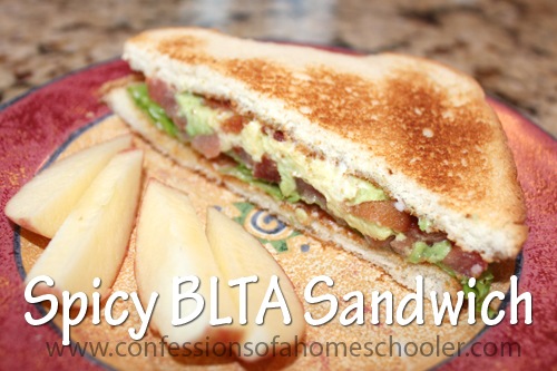 Spicy BLTA Sandwich Recipe