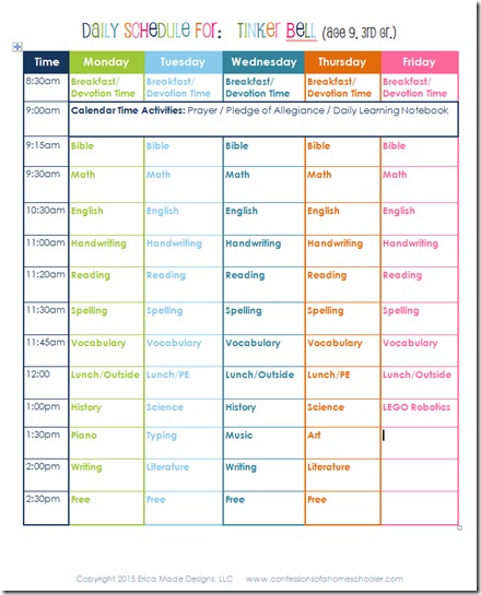 3rdgradeSchedule_2015