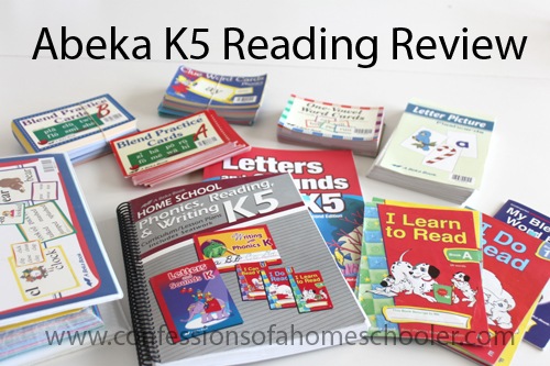 A Beka Book Reading Review – K5