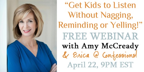 Positive Parenting With Amy McCready–Free Webinar!