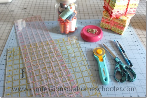 How To Get Started Quilting Part 1 – Basic Supplies - Confessions of a  Homeschooler